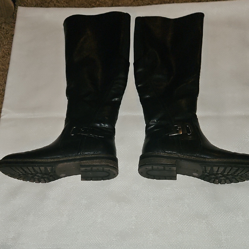 Beartrap Autum Black Knee-High Women's Boots Sz 7.5